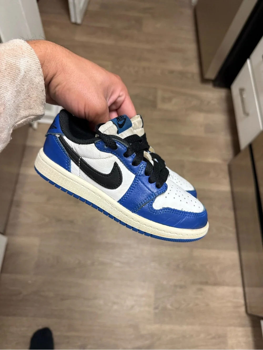Nike Air Jordan 1 Retro Low Game Royal Blue White FQ5436-140 PS Size 12C Used